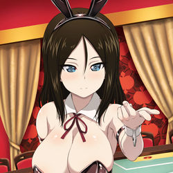 This is a pixiv picture whose title is バニーノンナ（前）.