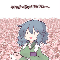 This is a pixiv picture whose title is 「タイランド、行ってみたいわね.