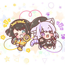 This is a pixiv picture whose title is スバおかおっぱっぴー🚑🍙.
