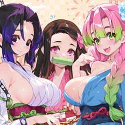 This is a pixiv picture whose title is 🍑🍑🍒🍈🍈.
