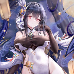 This is a pixiv picture whose title is 鎮海改.