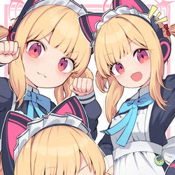This is a pixiv picture whose title is モモイ（メイド）.