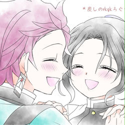 This is a pixiv picture whose title is 炭しのrkgkろぐ.