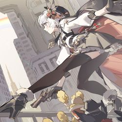 This is a pixiv picture whose title is 灰妲三週年.
