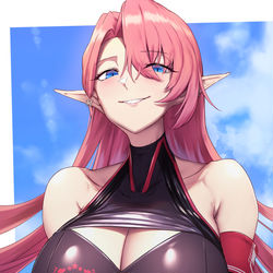 This is a pixiv picture whose title is skeb12.