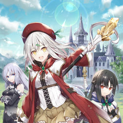 This is a pixiv picture whose title is ほんわか魔女を目指していたら、史上最強の杖に選ばれました。なんで.