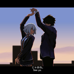 This is a pixiv picture whose title is じゃあね。.
