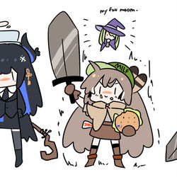 This is a pixiv picture whose title is FAUNA'S DUNGEON ⚔.