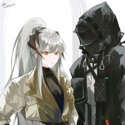 This is a pixiv picture whose title is Saria X Doctor 🤍.