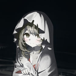 This is a pixiv picture whose title is Poltergeist.