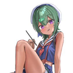 This is a pixiv picture whose title is 昆布わかめ　先生.
