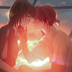This is a pixiv picture whose title is ミセカイ『唄を教えてくれたあなたへ』.