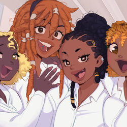 This is a pixiv picture whose title is ⭐Choco!Toro + Friends ⭐.