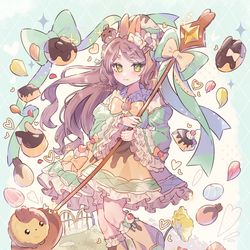 This is a pixiv picture whose title is 🥚×🐰.