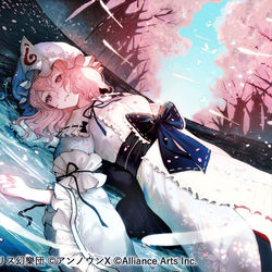 This is a pixiv picture whose title is ダンカグ 「Flower Flag」楽曲イラスト.
