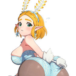 This is a pixiv picture whose title is ゼルダ.