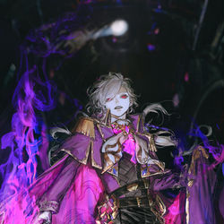 This is a pixiv picture whose title is prière.
