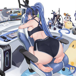 This is a pixiv picture whose title is New Jersey - Gamergirl.