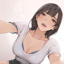 This is a pixiv picture whose title is 親戚のおねえさん2.