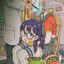 This is a pixiv picture whose title is アラレちゃん.