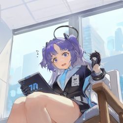 This is a pixiv picture whose title is 优香.