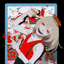 This is a pixiv picture whose title is オーバールック.