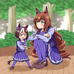 This is a pixiv picture whose title is 受け継がれる血統.