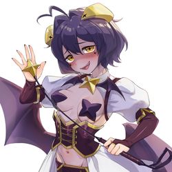 This is a pixiv picture whose title is おしおき♥.
