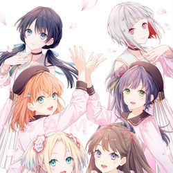 This is a pixiv picture whose title is 蓮ノ空女学院スクールアイドルクラブ.