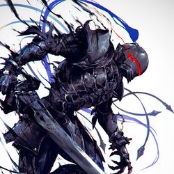 This is a pixiv picture whose title is ランスロット.