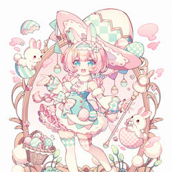 This is a pixiv picture whose title is Easter × Magic.