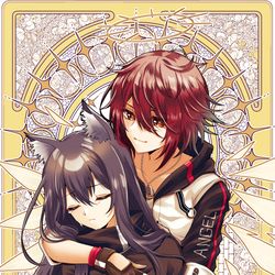 This is a pixiv picture whose title is あたしがずっと守ってあげる.