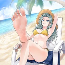 This is a pixiv picture whose title is ハネムーンの関鰤谷さん♡.