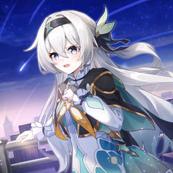 This is a pixiv picture whose title is 流萤.