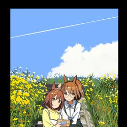 This is a pixiv picture whose title is 花言葉は小さな幸せ、.