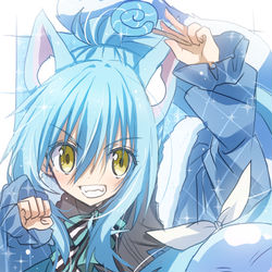 This is a pixiv picture whose title is チェシャ猫リムル様.