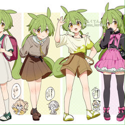 This is a pixiv picture whose title is ソフトウェアトーク絵まとめ②.