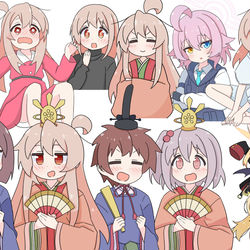 This is a pixiv picture whose title is 2024年3月まとめ.