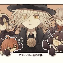 This is a pixiv picture whose title is ☕️.