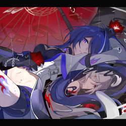 This is a pixiv picture whose title is 黄泉.