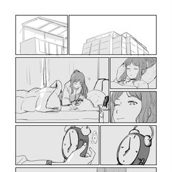 This is a pixiv picture whose title is MyGOまんが　朝ごはん.