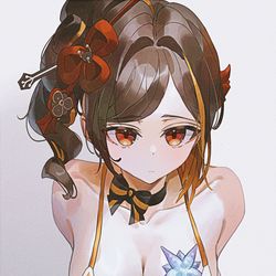 This is a pixiv picture whose title is 千織.