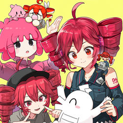 This is a pixiv picture whose title is 重音テト誕生祭2024.