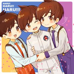 This is a pixiv picture whose title is ハル春ハル！.