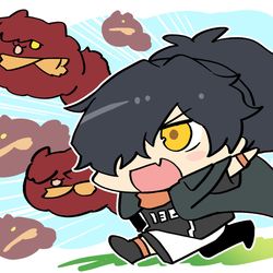 This is a pixiv picture whose title is 始末犬・壱号じゃあああ！！！.