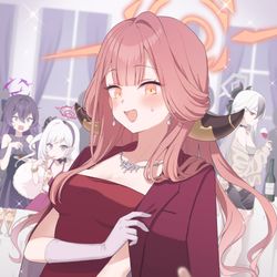 This is a pixiv picture whose title is ドレスアル.