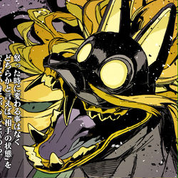 This is a pixiv picture whose title is 艶座の面の話.
