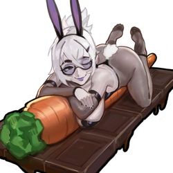 This is a pixiv picture whose title is Easter Sasha.