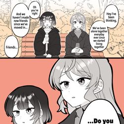 This is a pixiv picture whose title is 【EN】Friends.