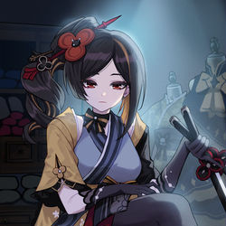 This is a pixiv picture whose title is 千織.